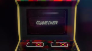 Zoom In On An Arcade Machine