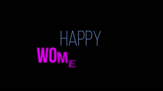 Happy Women's Day Animated Motion Graphics,March 8,Happy Mother's Day.