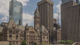 Timelapse of Toronto (from the City Hall)