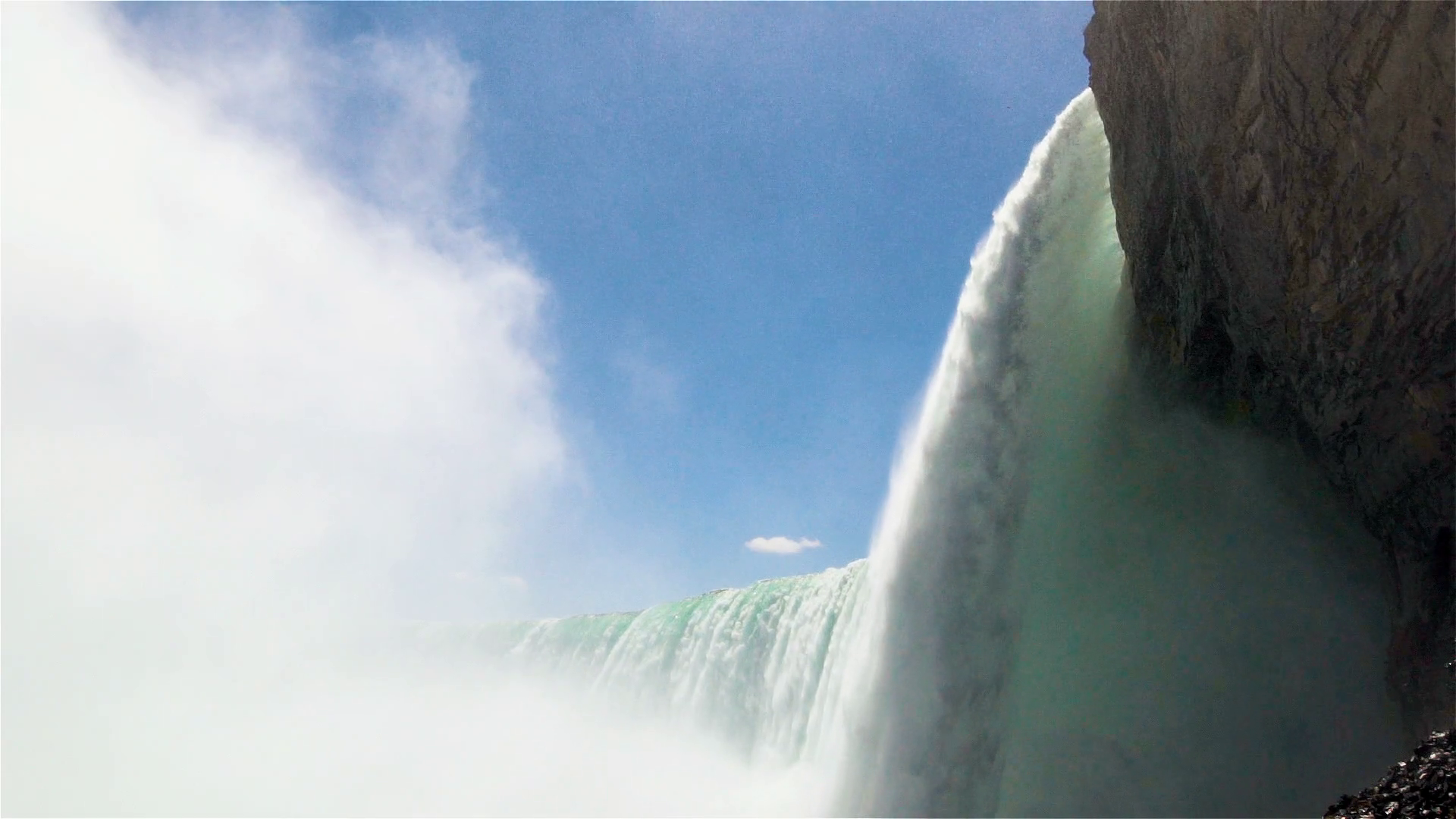 HD Video Sequence of Niagara Falls, Canada Slow motion footage as