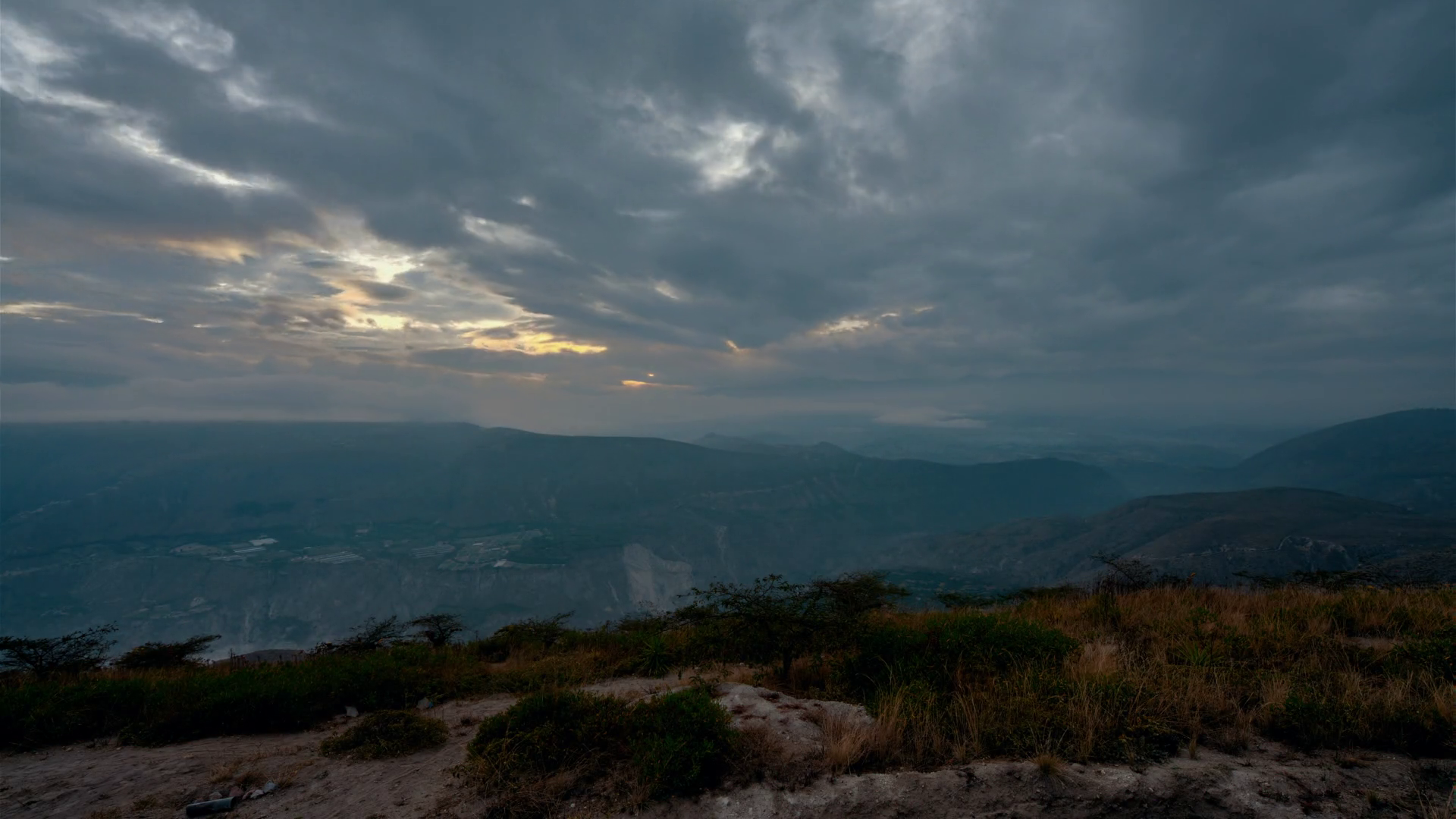 4k Timelapse Sequence Of Quito Ecuador Stock Footage SBV347010102