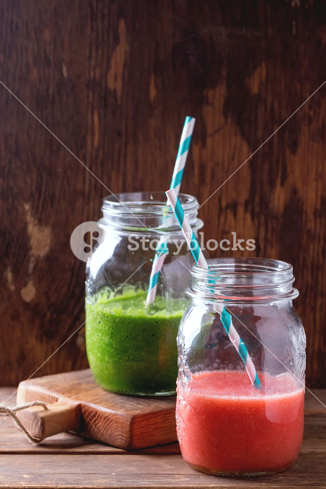 Green And Red Smoothie