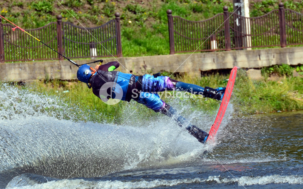 Water snowboard RoyaltyFree Stock Image Storyblocks