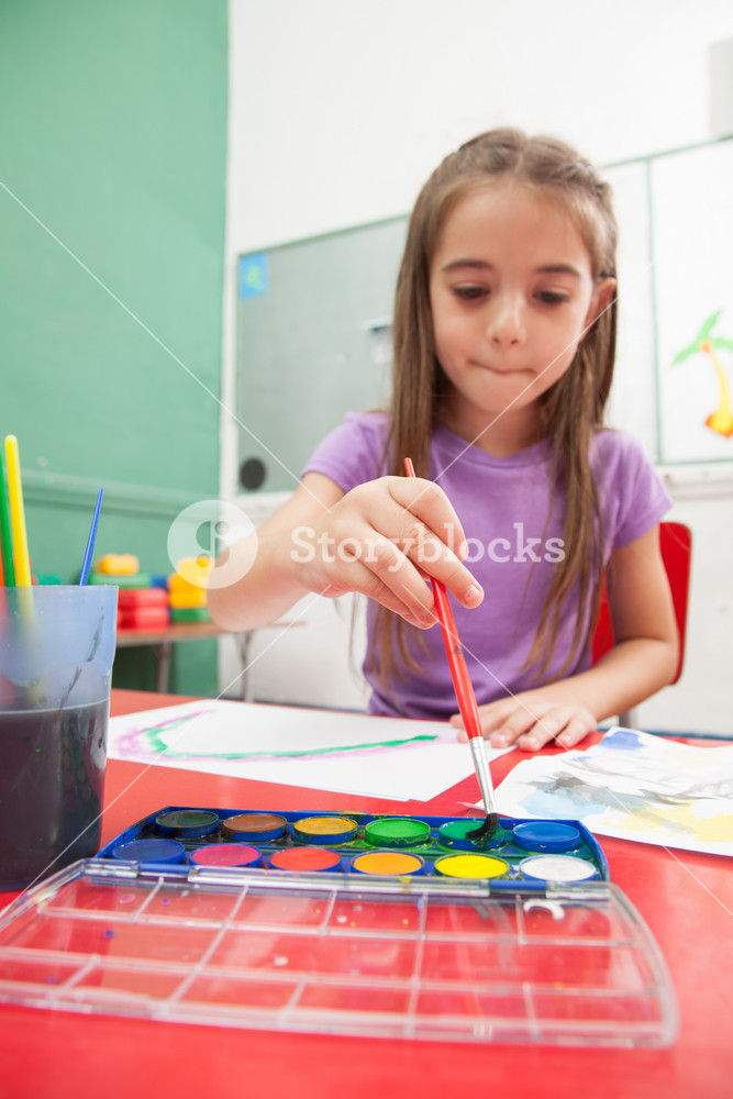 Art class in kindergarten RoyaltyFree Stock Image Storyblocks