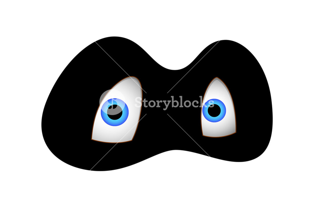 Cartoon Eye Mask Royalty Free Stock Image Storyblocks