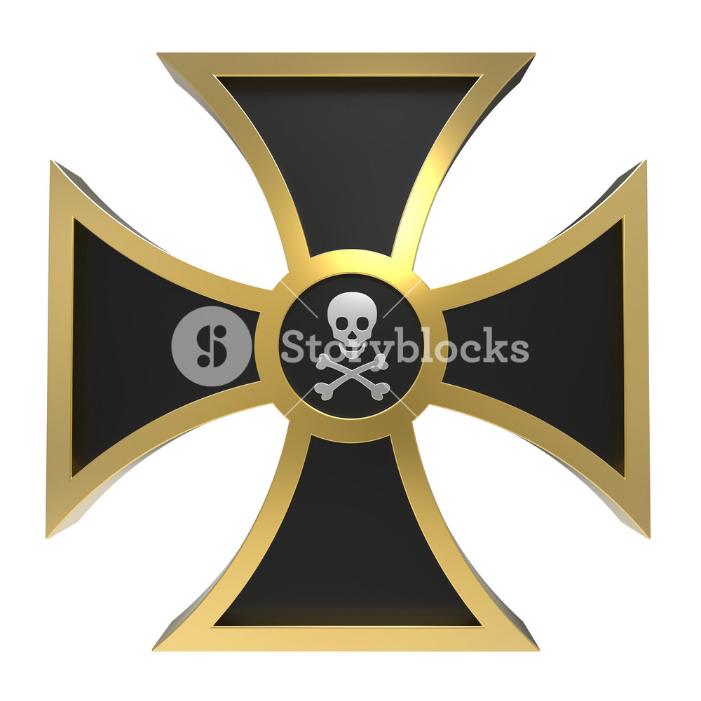 Choppers Cross Isolated On White. RoyaltyFree Stock Image Storyblocks