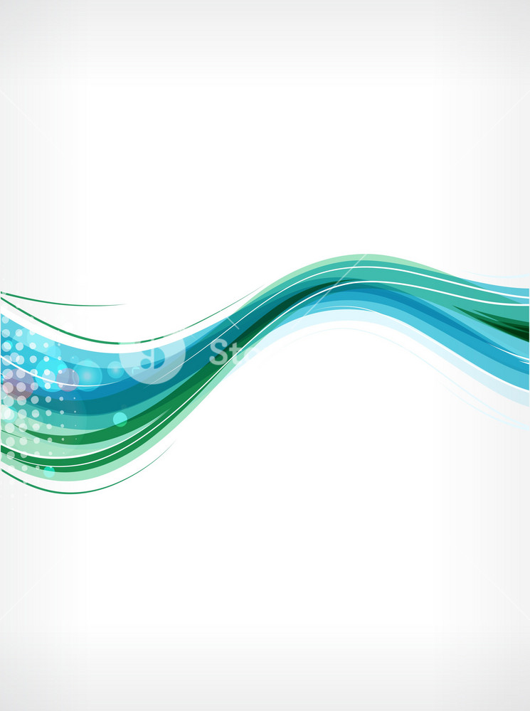 Wave Shape Color Vector Colorful Waves Vector Illustration Royalty-Free Stock Image - Storyblocks