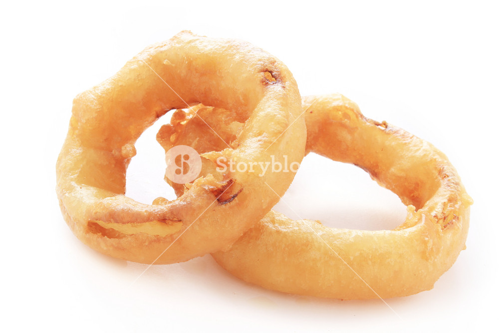 Deep Fried Onion Rings In Batter RoyaltyFree Stock Image Storyblocks