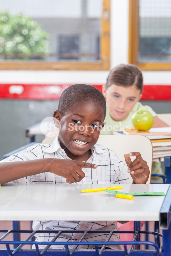 funny black boy in the school RoyaltyFree Stock Image Storyblocks