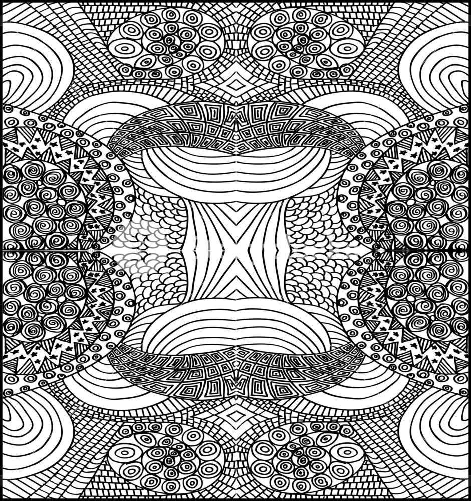 Hand Drawn Abstract Background. Vector Illustration Royalty-Free Stock Image - Storyblocks