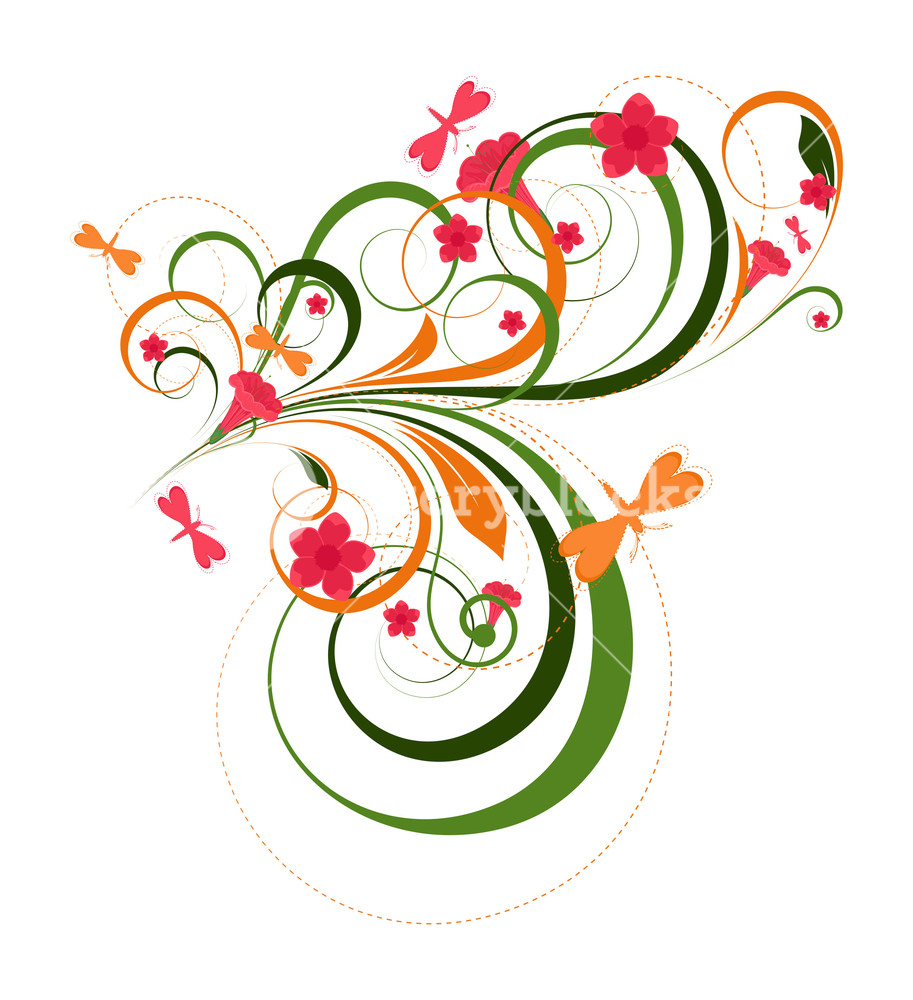 Ornamental Flourish Designs RoyaltyFree Stock Image Storyblocks