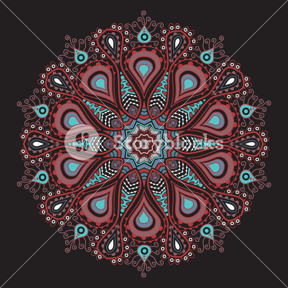 Ornamental Round Lace Pattern