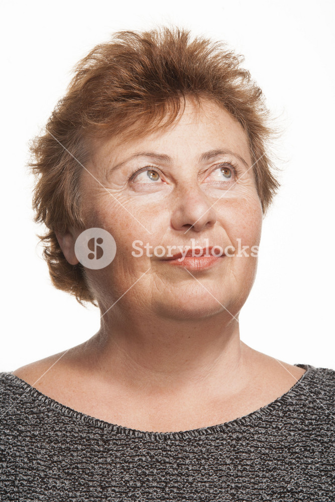 Portrait on white background RoyaltyFree Stock Image Storyblocks