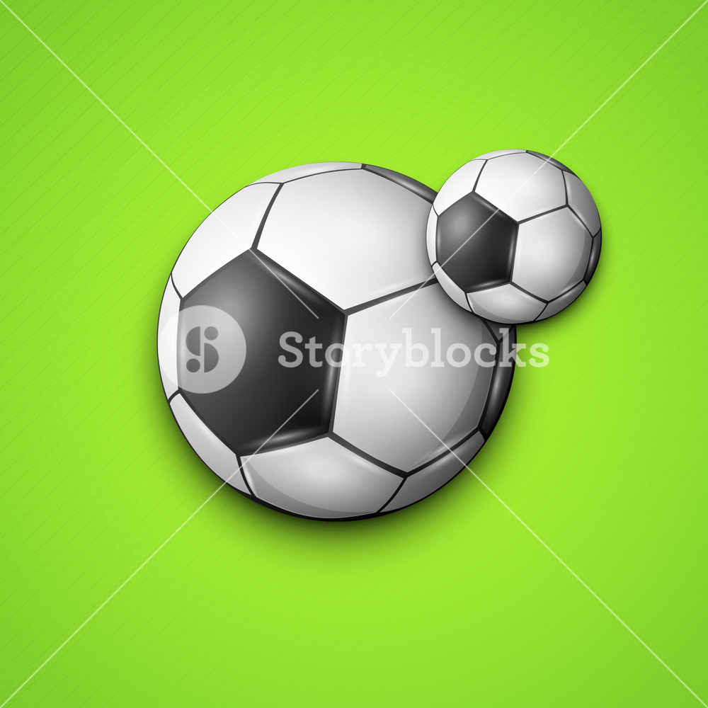 Soccer Ball Background RoyaltyFree Stock Image Storyblocks