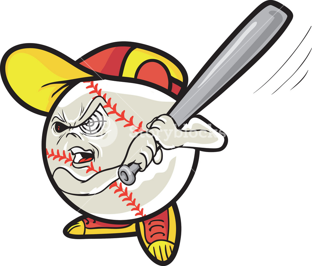 Vector Baseball Mascot