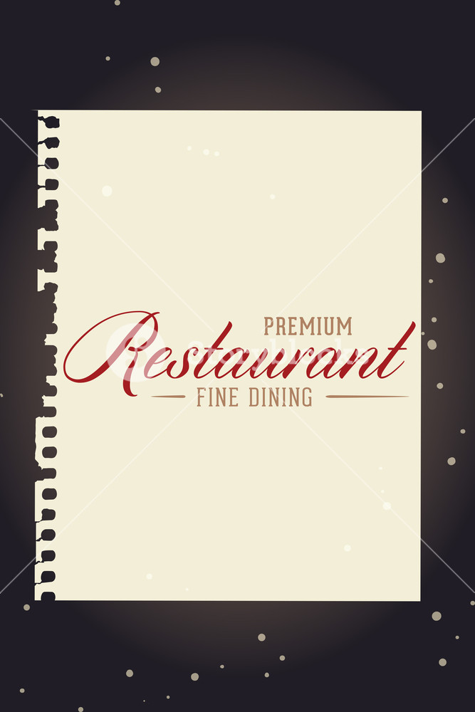 Vector Illustration With Label And Decorations (editable Text) Royalty