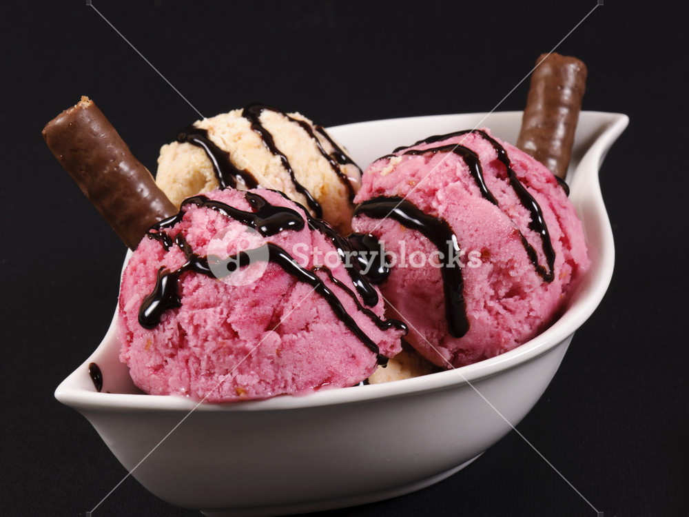 Yummy Ice Cream Royalty-Free Stock 